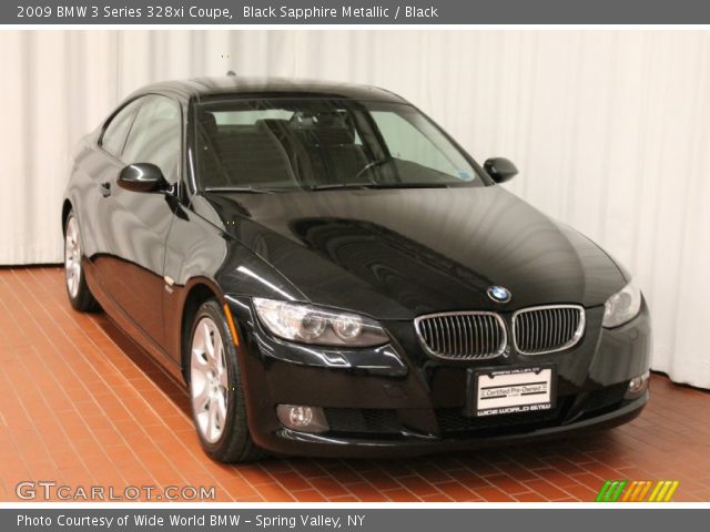 2009 BMW 3 Series 328xi Coupe in Black Sapphire Metallic