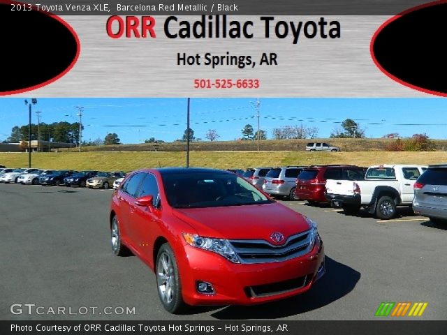 2013 Toyota Venza XLE in Barcelona Red Metallic