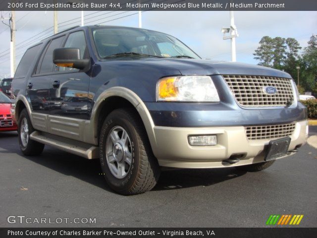 2006 Ford Expedition Eddie Bauer 4x4 in Medium Wedgewood Blue Metallic