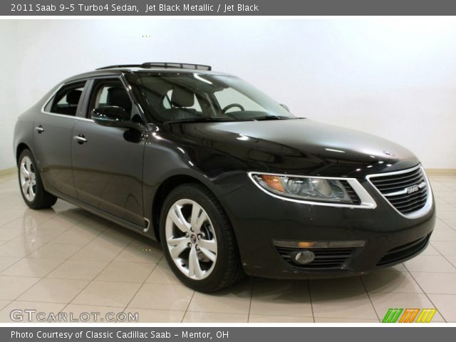 2011 Saab 9-5 Turbo4 Sedan in Jet Black Metallic