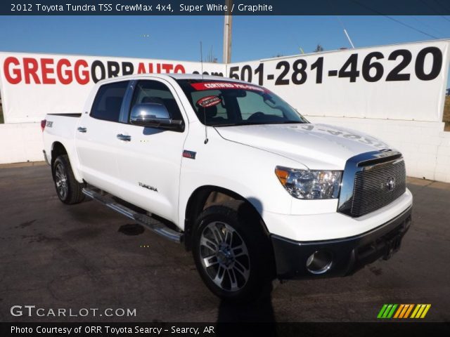 2012 Toyota Tundra TSS CrewMax 4x4 in Super White
