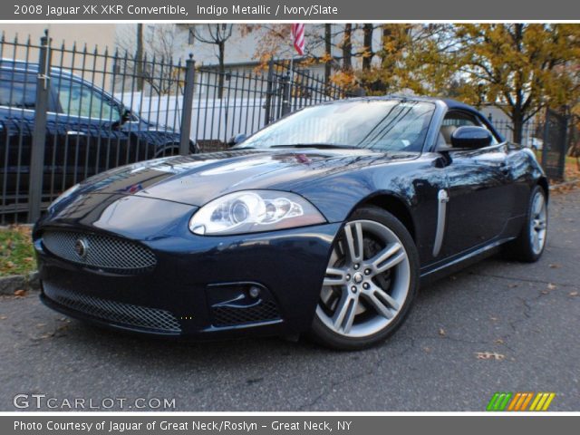 2008 Jaguar XK XKR Convertible in Indigo Metallic