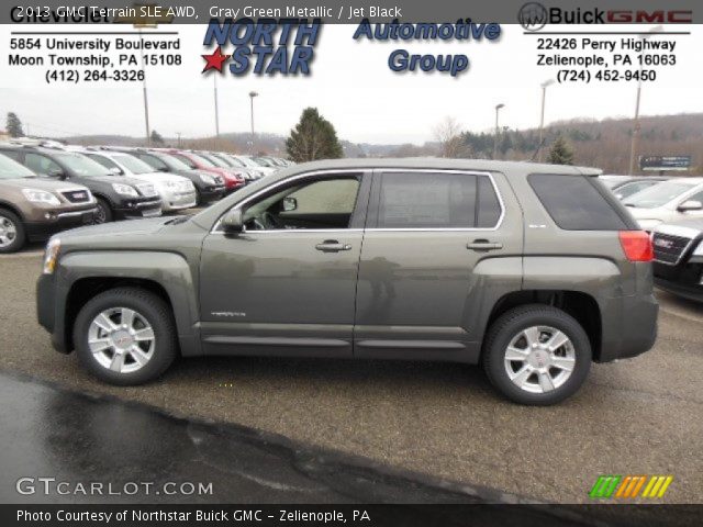 2013 GMC Terrain SLE AWD in Gray Green Metallic