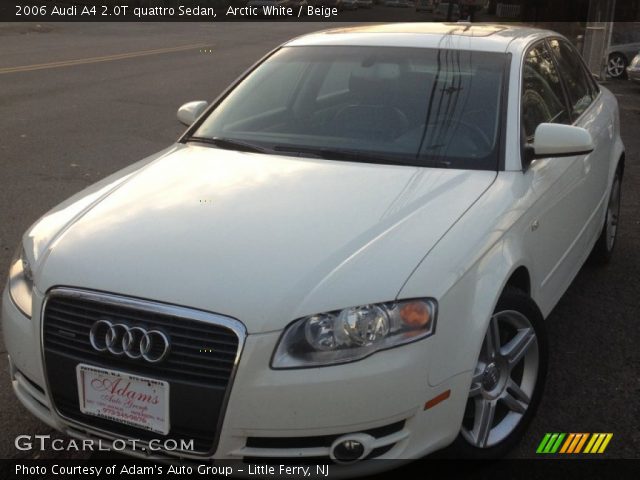 2006 Audi A4 2.0T quattro Sedan in Arctic White