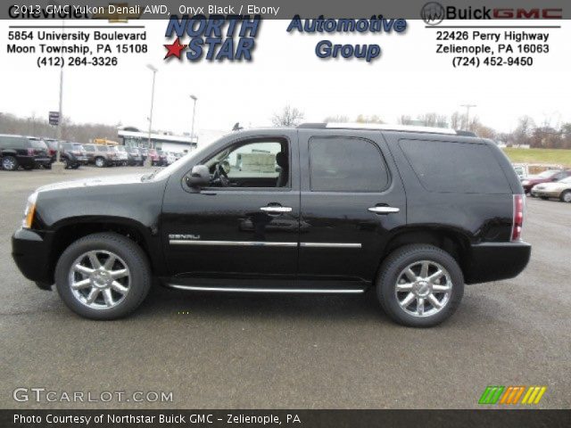 2013 GMC Yukon Denali AWD in Onyx Black