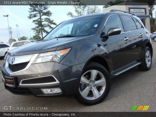 2011 Acura MDX Technology in Grigio Metallic
