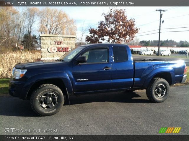 2007 Toyota Tacoma V6 Access Cab 4x4 in Indigo Ink Pearl