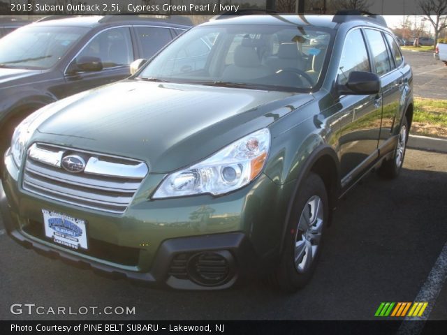 2013 Subaru Outback 2.5i in Cypress Green Pearl