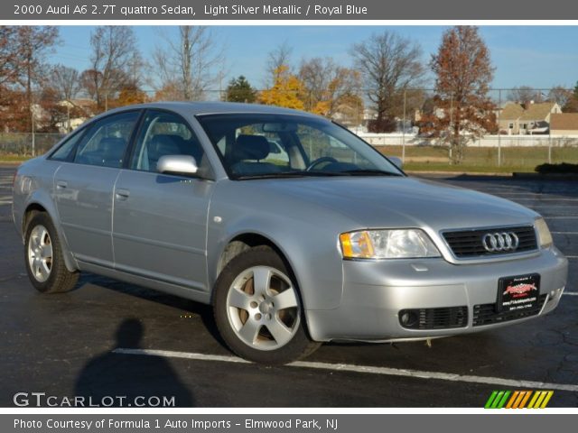 2000 Audi A6 2.7T quattro Sedan in Light Silver Metallic