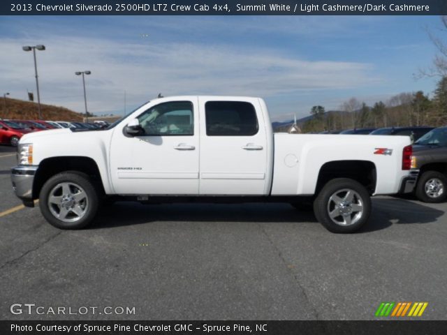 2013 Chevrolet Silverado 2500HD LTZ Crew Cab 4x4 in Summit White