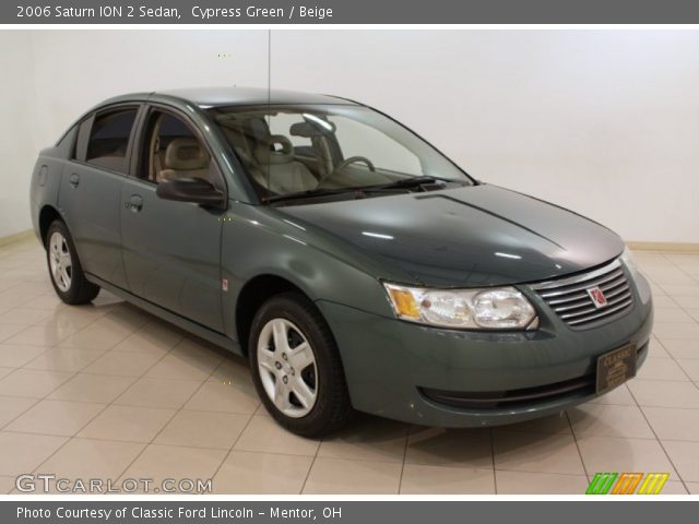 2006 Saturn ION 2 Sedan in Cypress Green