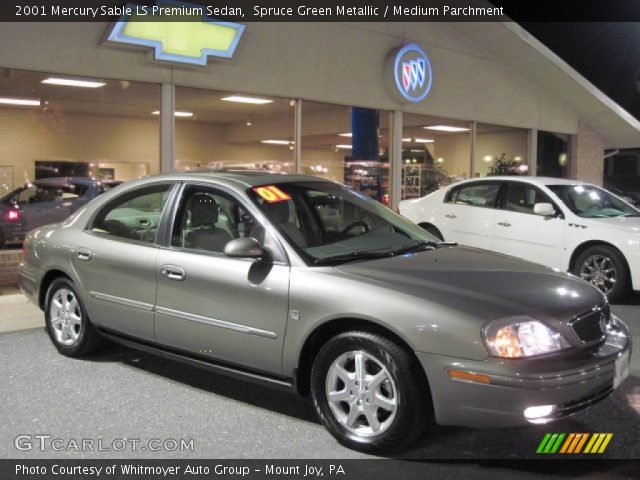 2001 Mercury Sable LS Premium Sedan in Spruce Green Metallic