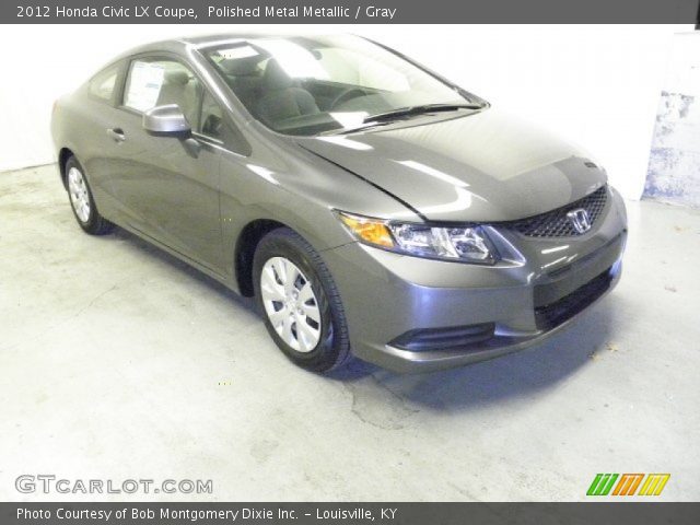 2012 Honda Civic LX Coupe in Polished Metal Metallic