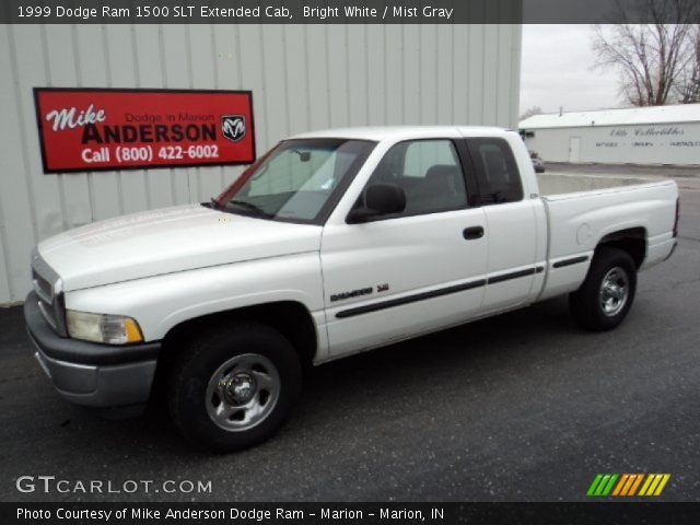 1999 Dodge Ram 1500 SLT Extended Cab in Bright White