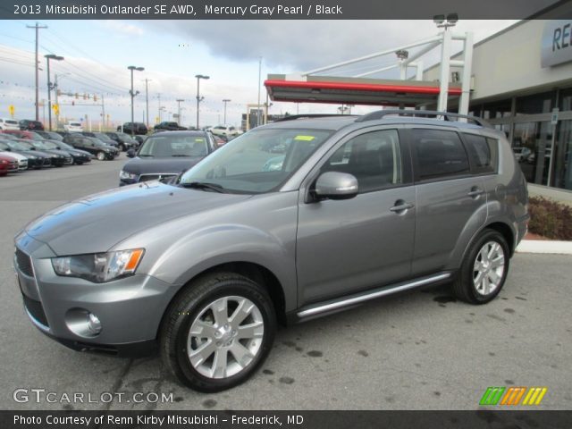 2013 Mitsubishi Outlander SE AWD in Mercury Gray Pearl