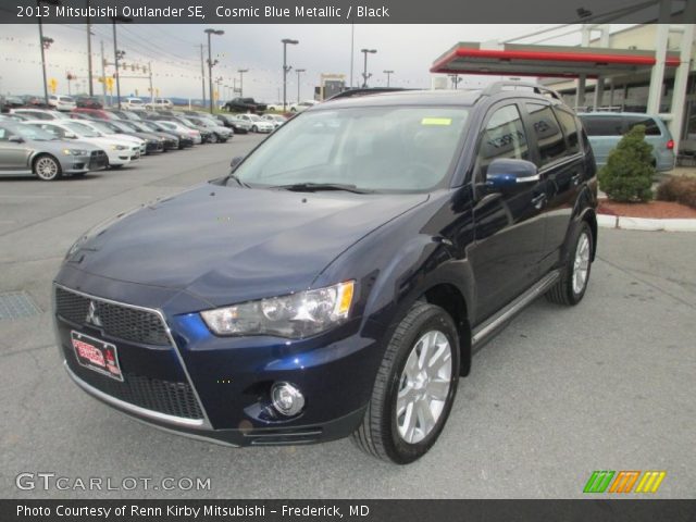 2013 Mitsubishi Outlander SE in Cosmic Blue Metallic