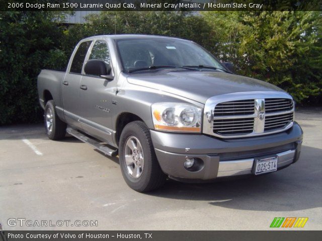2006 Dodge Ram 1500 Laramie Quad Cab in Mineral Gray Metallic