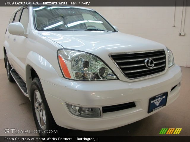 2009 Lexus GX 470 in Blizzard White Pearl
