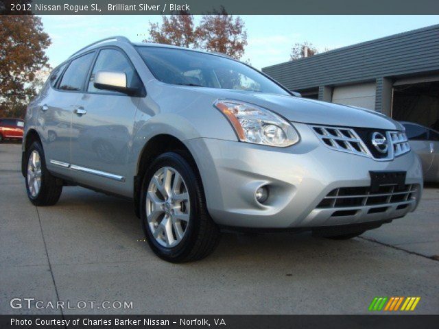 2012 Nissan Rogue SL in Brilliant Silver
