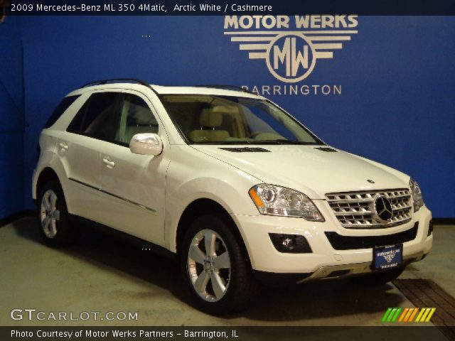 2009 Mercedes-Benz ML 350 4Matic in Arctic White