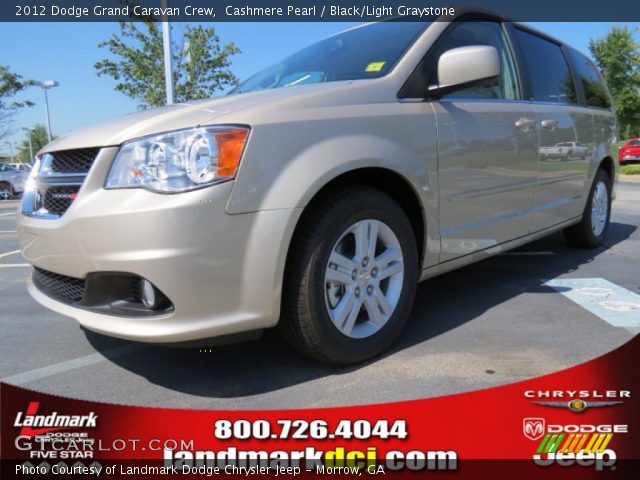 2012 Dodge Grand Caravan Crew in Cashmere Pearl