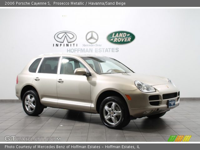 2006 Porsche Cayenne S in Prosecco Metallic