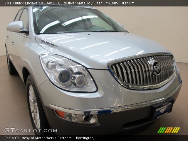 2010 Buick Enclave CXL AWD in Quicksilver Metallic