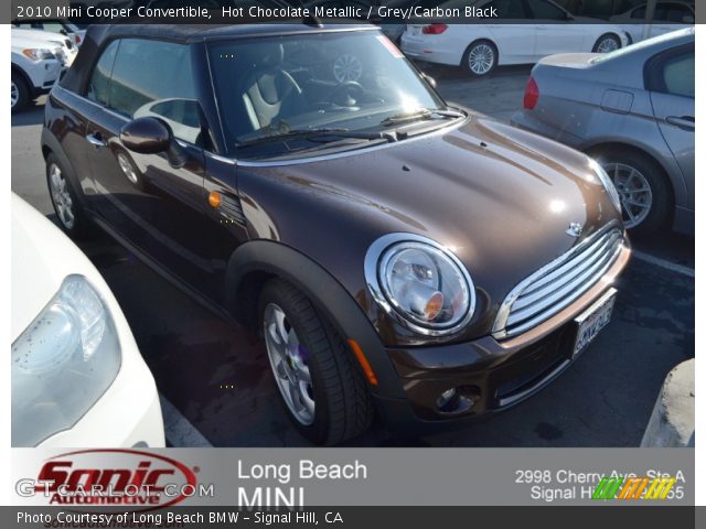 2010 Mini Cooper Convertible in Hot Chocolate Metallic