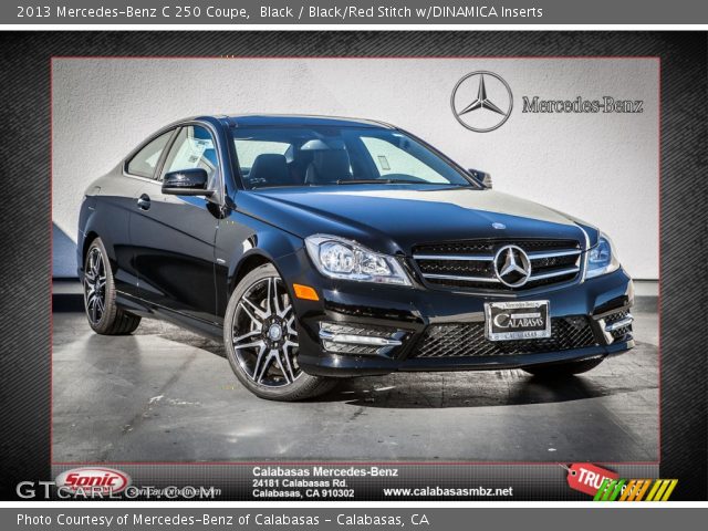 2013 Mercedes-Benz C 250 Coupe in Black