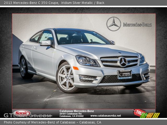 2013 Mercedes-Benz C 350 Coupe in Iridium Silver Metallic