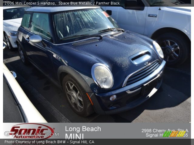 2006 Mini Cooper S Hardtop in Space Blue Metallic