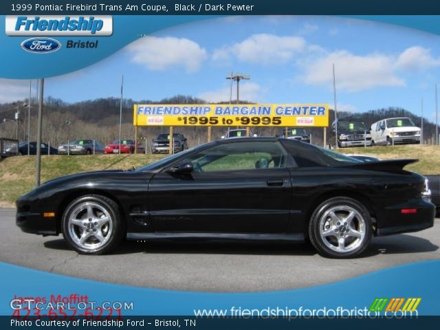 1999 Pontiac Firebird Trans Am Coupe in Black