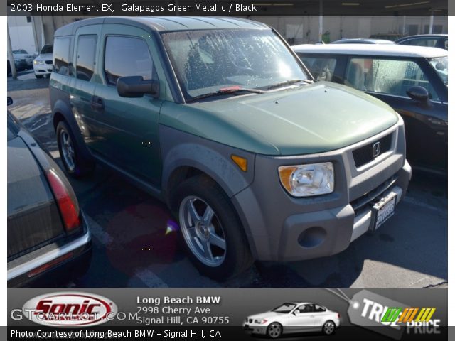 2003 Honda Element EX in Galapagos Green Metallic