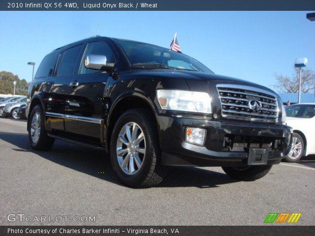 2010 Infiniti QX 56 4WD in Liquid Onyx Black