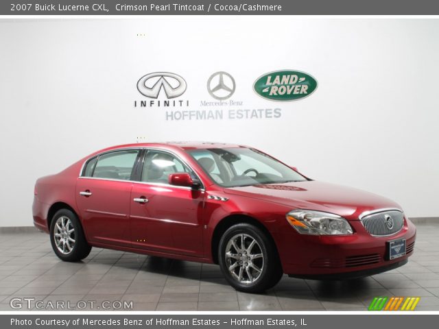 2007 Buick Lucerne CXL in Crimson Pearl Tintcoat