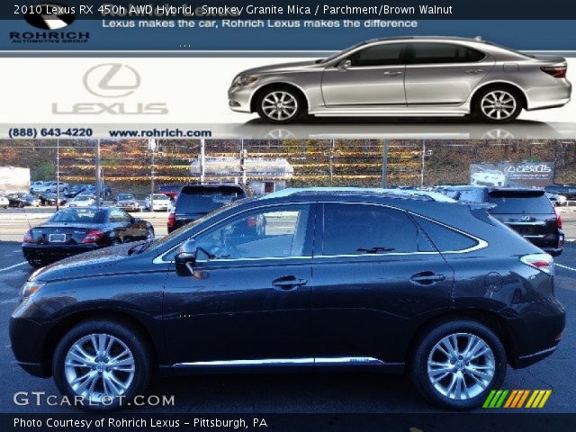 2010 Lexus RX 450h AWD Hybrid in Smokey Granite Mica