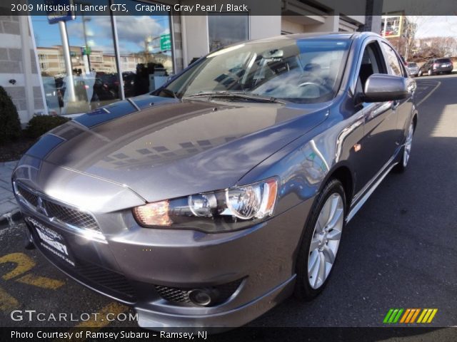 2009 Mitsubishi Lancer GTS in Graphite Gray Pearl