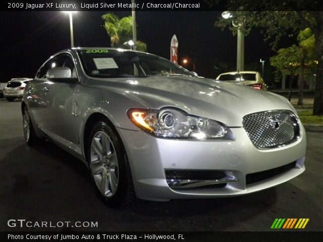 2009 Jaguar XF Luxury in Liquid Silver Metallic