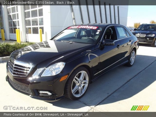 2011 Mercedes-Benz E 350 Sedan in Black
