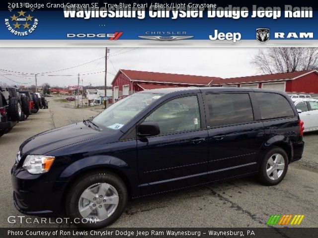 2013 Dodge Grand Caravan SE in True Blue Pearl