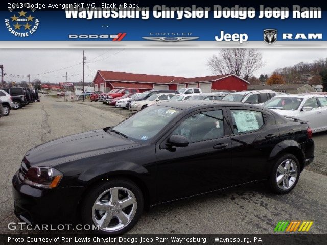 2013 Dodge Avenger SXT V6 in Black