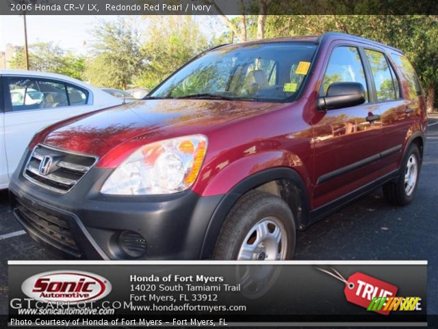 2006 Honda CR-V LX in Redondo Red Pearl