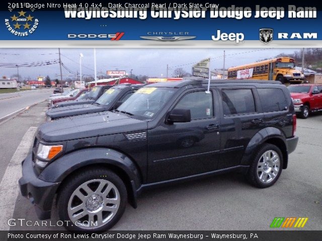 2011 Dodge Nitro Heat 4.0 4x4 in Dark Charcoal Pearl