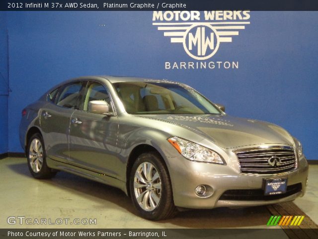 2012 Infiniti M 37x AWD Sedan in Platinum Graphite