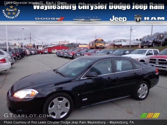 2009 Chevrolet Impala SS in Black