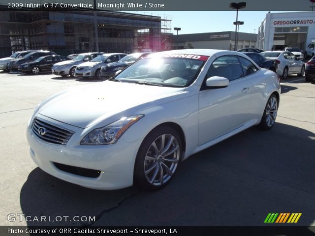 2009 Infiniti G 37 Convertible in Moonlight White