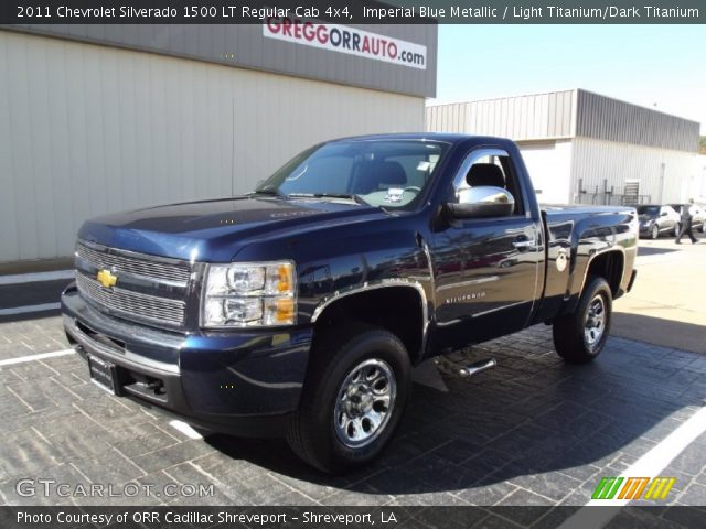 2011 Chevrolet Silverado 1500 LT Regular Cab 4x4 in Imperial Blue Metallic