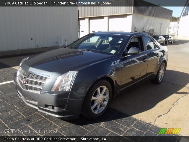 2009 Cadillac CTS Sedan in Thunder Gray ChromaFlair