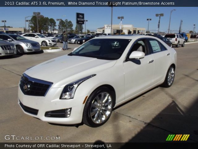 2013 Cadillac ATS 3.6L Premium in White Diamond Tricoat
