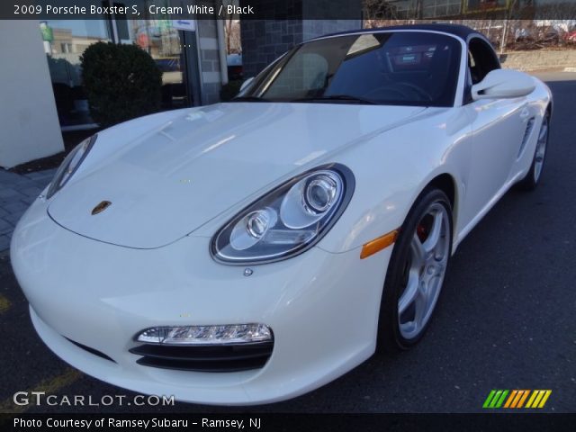 2009 Porsche Boxster S in Cream White